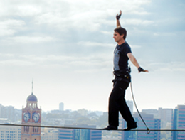 Todd Sampson skywalking